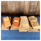 COLLECTION EARLY LEDGERS | Early accounting ledgers, bound, 19th and early 20th centuries, including