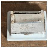 (2pc) SCALE ETC. | Including a Triner Scale & Mfg. Co., Chicago scale and a Pike "Better Moistener" 