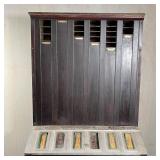 Early 20th century, coin operated candy vending machine, National Sales Machine Co., Exclusive Manuf