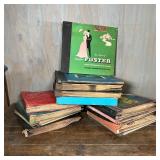 MISC. RECORD BOOKS | A large collection of album books containing records, including Popular Music, 