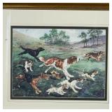 PAIR FRAMED PRINTS | Including a pair of prints of illustrations by Robert Aitcrer(?) showing a boy 