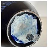 Burley & Co Chicago, with paper label on bottom and stamped no. 448; h. 8 x w. 6 in