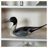 PAINTED DUCK DECOY | Ducks Unlimited, Limited Edition 1985-86, by T.J. Hooker; h. 7-3/4 x l. 17-1/2 
