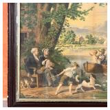 backing paper marked "Chromo Publishing Co"; overall 17-1/2 x 25 in.