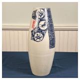 (5pc) POTTERY AND OTHER | Including a Japanese stoneware vase, a rectangular vase, two small planter