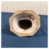 (6pc) MISC. DECOR | Including an Italian faience pottery figure of "Mater Amabilis," a Tiger Raj dis