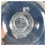  a Lalique frosted glass swan bottle stopper / figure, each with acid etched script signature; and a