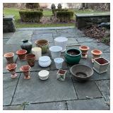 COLLECTION PLANTERS | Terracotta, pottery, and ceramic planters of various sizes