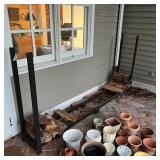 LOG RACK | h. 4 ft. x w. 8 ft. x d. 15 in.