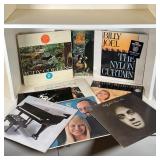 ROCK & OTHER VINYL RECORDS | A collection if vinyl LP albums including Elton John "Here and There"; 