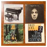 Billy Joel "Piano Man" and "The Nylon Curtain"; 2 Peter, Paul and Mary records; Joan Baez, 3 Judy Co