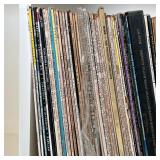 vinyl record albums, including Mahler, Stravinsky, Sibelius, Debussy, Brahms, and many more