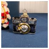 fine Christmas ornaments, needlepoint ornaments, table decor, a St Nicholas figure, and more