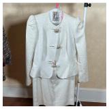  Lafayette 148, Neiman Marcus tweed jacket, and a David Hayes skirt suit