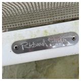 (5pc) RICHARD SCHULTZ PATIO SUITE | "1966 Furniture Collection" Including four armchairs (h. 29 x 23