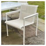(5pc) RICHARD SCHULTZ PATIO SUITE | "1966 Collection" Including four armchairs (h. 29 x 23-1/2 x 25 