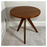 WEST ELM TRIPOD TABLE | h. 30 x dia. 30 in.