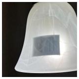 (3pc) GLASS PENDANT LIGHTS | dia. 5-1/2 in.