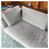 OUTDOOR MODERN SOFA | h. 33 x 82 x 35 in. [some marking, could be cleaned]