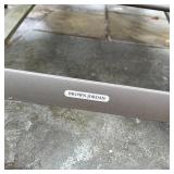 BROWN JORDAN LOUNGE CHAIRS | Including two lounge chairs and a pair of tables; 36 x 75 x 30 in. (cha