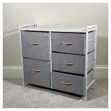 5 DRAWER STORAGE UNIT | h. 30 x 33 x 12 in.