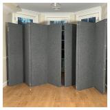 (2pc) VERSIFOLD PANELS | Multi panel velcro boards for displaying art; each panel h. 78 x w. 24 in.