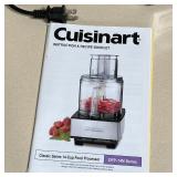 CUISINART FOOD PROCESSOR | Stainless steel, 14 cup food processor with original booklet, DFP-14N ser