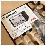 NEW CUISINART TOASTER | Cuisinart stainless steel 4-slice toaster, model CPT-340 new in box