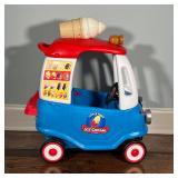 LITTLE TIKES ICE CREAM CAR | "Czy Cool" ice cream truck play car; h. 37 x w. 15 x l. 34 in. [in exce