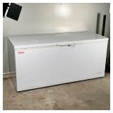 Extra large freezer by Galaxy Equipment, 19.4 cu. ft. commercial chest freezer; h. 33-1/4 x w. 71-1/