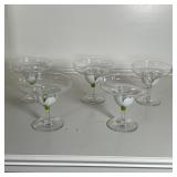 SET PAINTED MARGARITA GLASSES