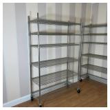 (2pc) METRO RACKS | Trinity; each h. 77 x w. 47 x d. 18 in.