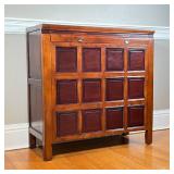 CHINESE WOODEN MULTI-DRAWER CABINET | Rosewood, mulberry, pine, and ash cabinet, modeled after a Zhe