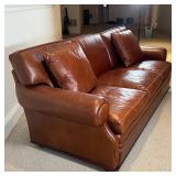 [appearing in overall very good condition, some light scuff marks to back]; h. 35 x w. 90 x d. 37 in