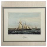 (3pc) NICHOLAS CONDY | Each in a silvered frame; sight 7-1/2 x 9-1/4 in., overall 14-3/4 x 16 in.