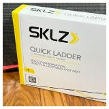 SKLZ Quick Ladder; plus a BodyFit beaded jump rope (l. 8.5 ft.)