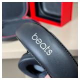 Black Beats headphones in carrying case and original box, model no. 810-00050