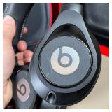 BEATS BY DRE HEADPHONES | Black Beats headphones in carrying case and original box, model no. 810-00