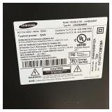 SAMSUNG 40 INCH TV | Flat screen tv with stand, model no. UN40ES6500FXZA