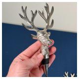 PAIR DEER BARWARE |  l. 8 in.