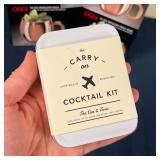 (4pc) BOXED BARWARE | Including a carry on cocktail kit [new] and three boxed Moscow mule mugs