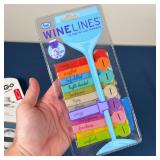 (7pc) WINE & OTHER ACCESSORIES | Including a travel mug, digital timer, bottle stopper, etc.