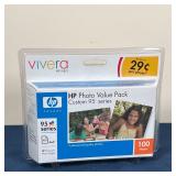 HP PHOTO PAPER | New, 100 pack of 4x6 photo paper