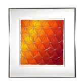 ANNE YOUKELES (b. 1920) | Anne Youkeles (Austrian/American, b. 1920), "Heatwave"; Mixed media serigr