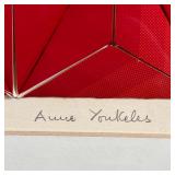 ANNE YOUKELES (b. 1920) | Anne Youkeles (Austrian/American, b. 1920), "Heatwave"; Mixed media serigr