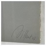 GILOU BRILLANT SIGNED PRINT | Fleur..., titled lower center, pencil signed lower right and dated 