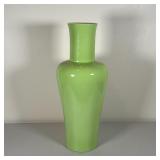 BO JIA GREEN VASE | Contemporary Japanese pottery vase by Bo Jia for Middle Kingdom, in the Chinese 