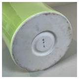 BO JIA GREEN VASE | Contemporary Japanese pottery vase by Bo Jia for Middle Kingdom, in the Chinese 