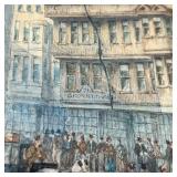 records show art originally done by English landscape painted Thomas Miles Richardson (1784-1848); f