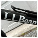 LL Bean Acadia Cruiser, 17 in. bike, includes basket! [note: brake is sticking and needs repair]